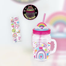 Cargar imagen en el visor de la galería, Vasos Mason Jar Rainbow
