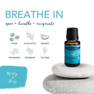 Aceite esencial set de 3 Breathe