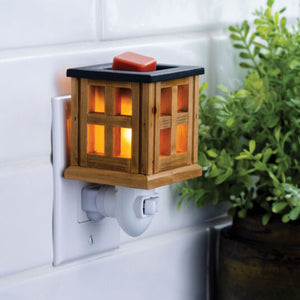 Calentador de espelma Wood lantern